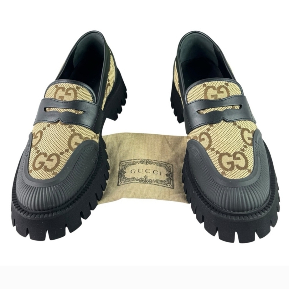 NWOT Gucci Maxi GG Loafers-Size 7